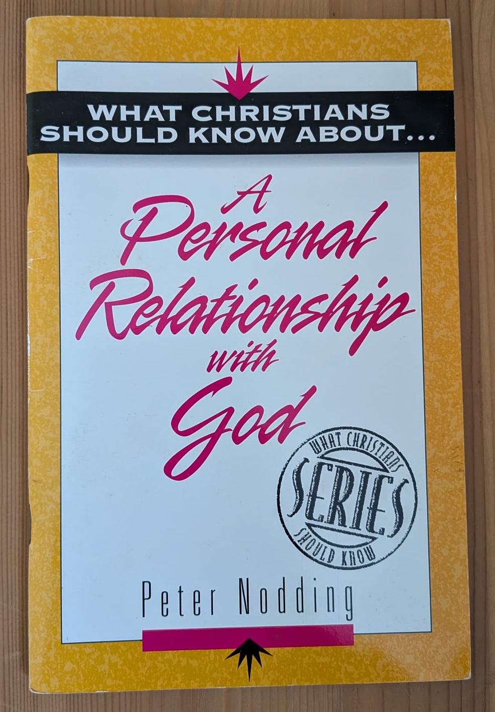A Personal Relationship with God